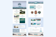 Onda - Surf School PSD Template, a Websites & App Template by Creative Joana (Thumbnail 2 of 10)