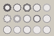 Line Lace Frames - vector designs, an Object Graphic by venimo (Thumbnail 14 of 14)
