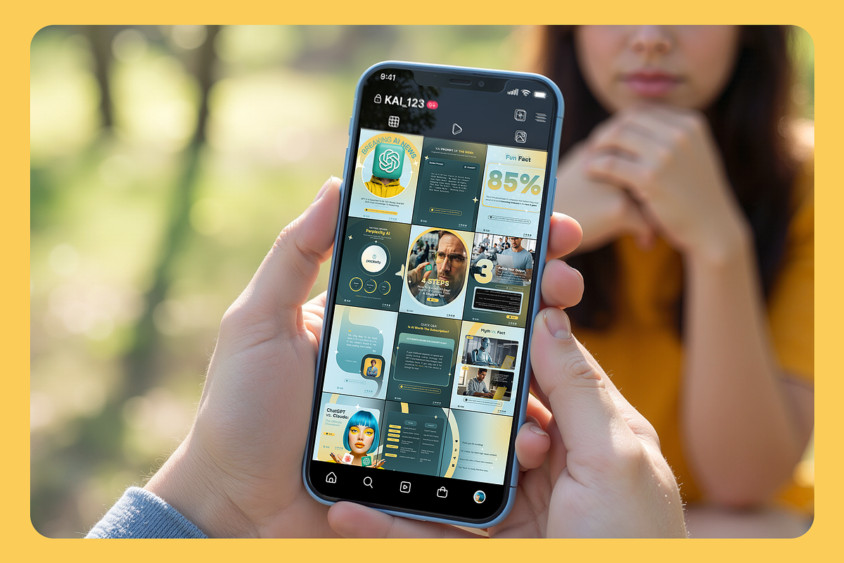 KAI Elite AI Content Social MediaKit, a Social Media Template by Sooni Gaad (Photo 8 of 10)
