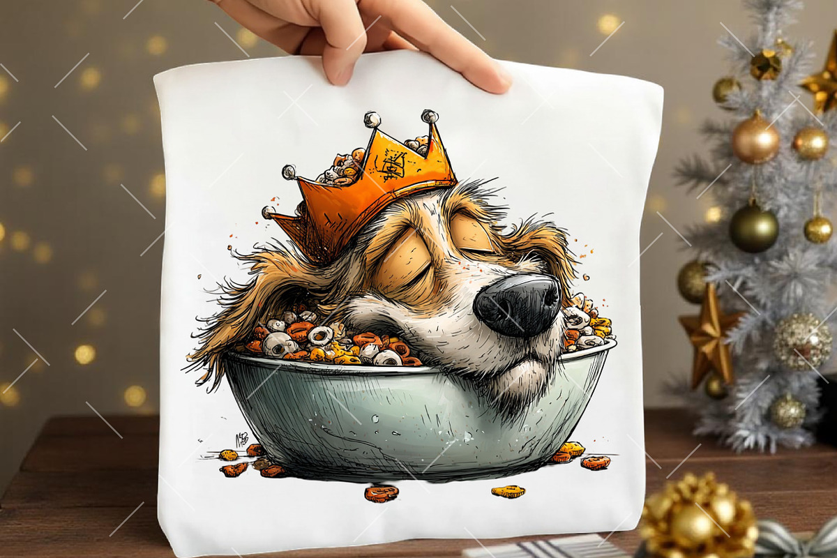Quirky Funny Dog Clipart, an Illustration by OK Design (Photo 6 of 6)