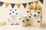 Graduation Illustrations, an Education Illustration by Anna Studio (Thumbnail 5 of 12)