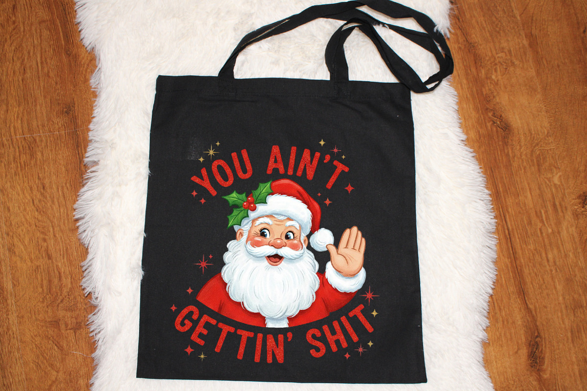 Funny Sarcastic Santa PNG, an Illustration by SinaCreation (Photo 3 of 7)