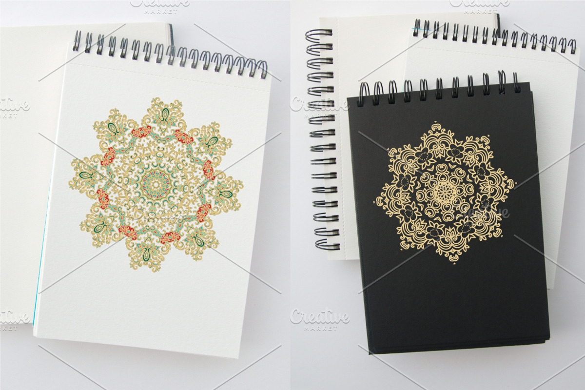 Big decorative vector pack, a Texture Graphic by Dainia (Photo 3 of 5)
