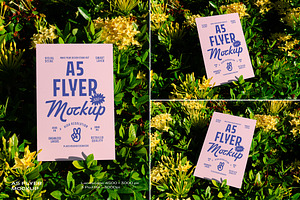 A5 Flyer Mockup