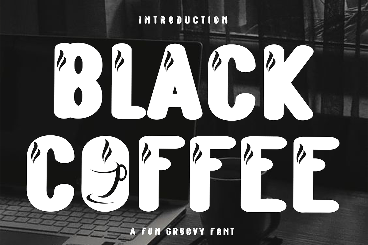 Black Coffee, a Script Font by FreshTypeINK (Photo 1 of 8)