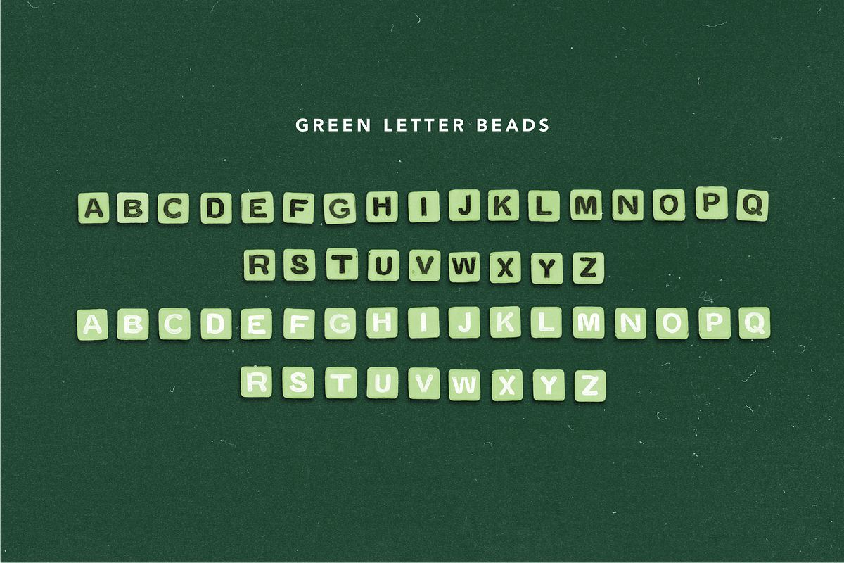 Color Letter Beads - Alphabet Font, a Font by Dynamo Ultima (Photo 3 of 20)