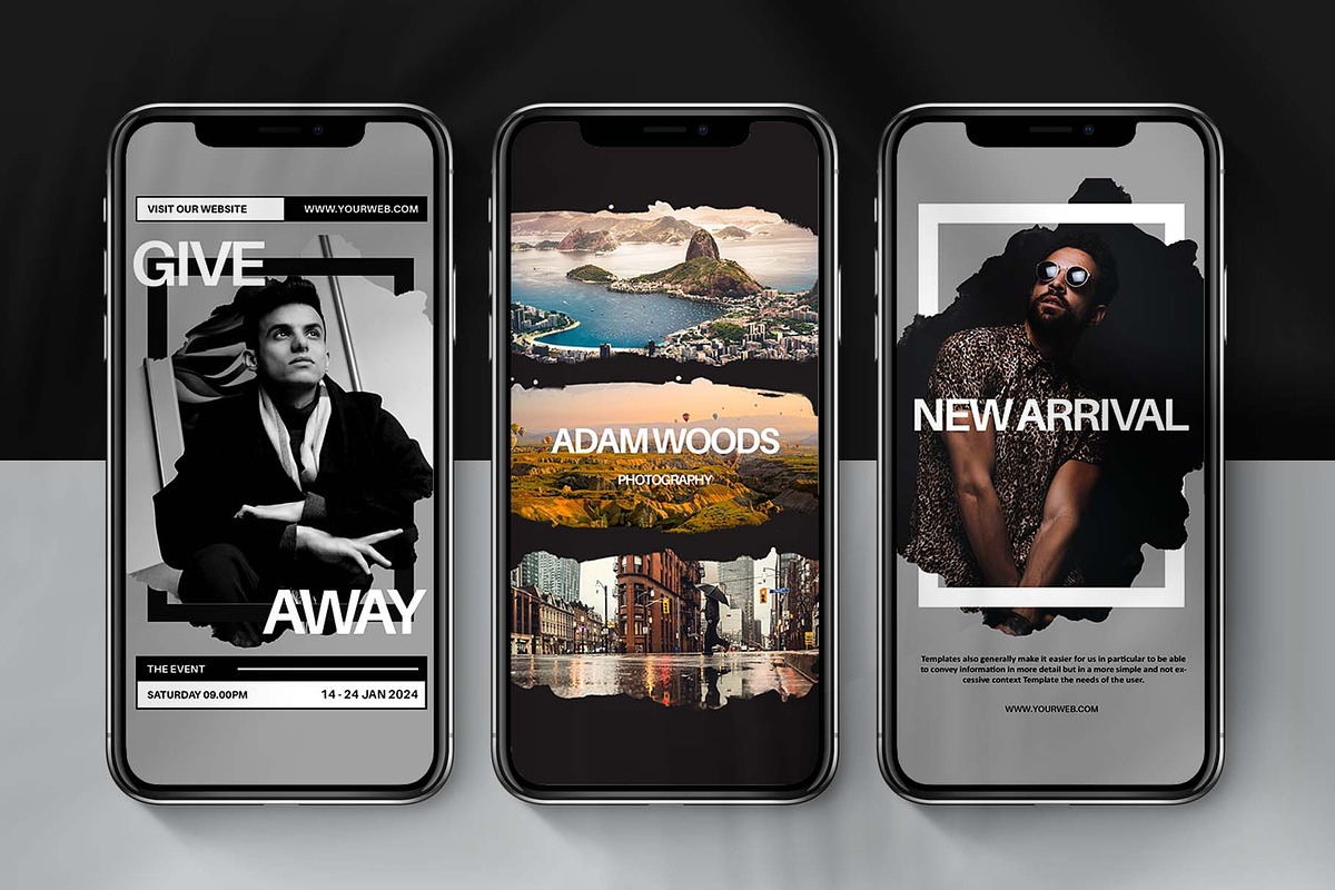 Watercolor Splash Instagram, a Social Media Template by Analogi Studio (Photo 3 of 6)