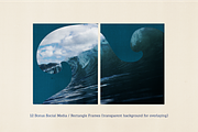 Waves - Hand Drawn Organic Waves, a Decorative Illustration by Madeline ODonoghue Design (Thumbnail 6 of 13)