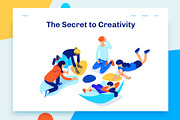 4 isometric illustrations - people, a Person Illustration by Formfrom (Thumbnail 4 of 5)