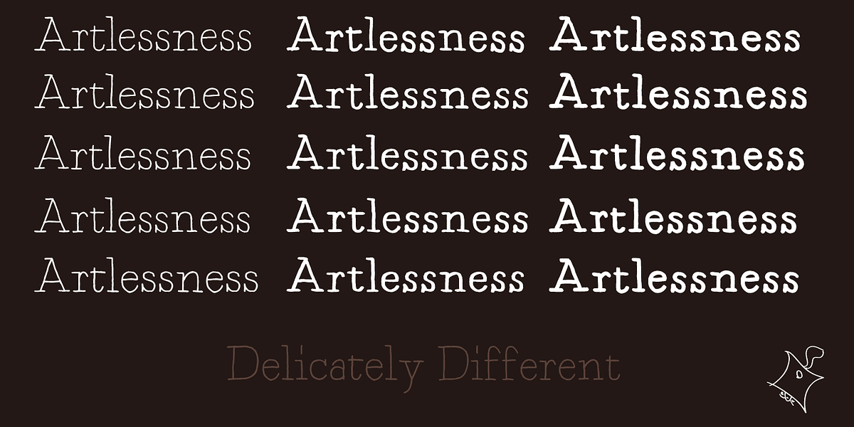 Artlessness, a Handwritten Font by sugargliderz (Photo 2 of 2)