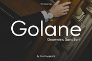 Golane – Geometric Sans Serif, a Sans Serif Font by Craft Supply Co. (Thumbnail 1 of 8)