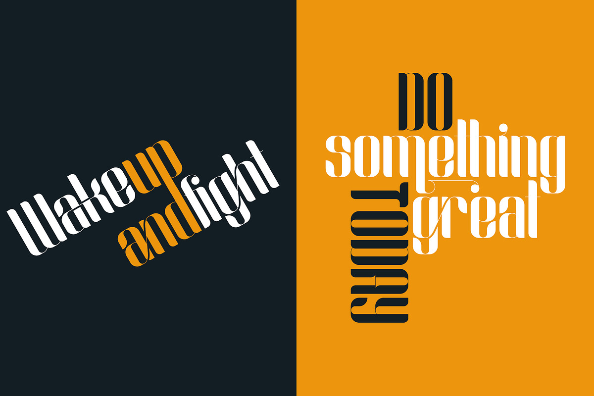 Slang - Ligature Font preview 7