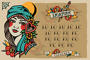 Oldbones, a Serif Font by Burntilldead (Thumbnail 8 of 11)