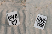 Valentines Day Ink Lettering, an Object Graphic by Helga Wigandt (Thumbnail 5 of 8)