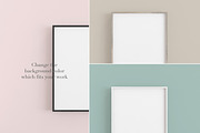 Mockup Frame Customizable, a Graphic by HALFTOUNE (Thumbnail 2 of 9)