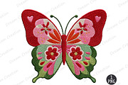Crochet Valentines Butterfly Png, an Illustration by Dream Creation (Thumbnail 1 of 5)
