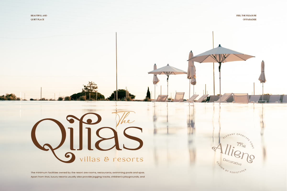 Allieno, a Serif Font by kerismaker (Photo 8 of 12)