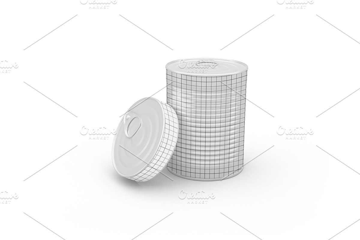 Cans Mockup, a Packaging Mockup by Qaleb Studio