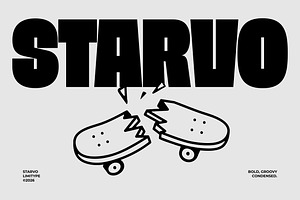 Starvo - Bold Condensed Font