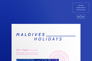 Print Pack Maldives Holiday