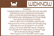 Indigenous People font, a Font by weknow (Thumbnail 6 of 8)