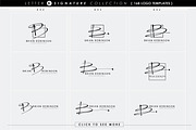 168 LETTER B SIGNATURE monogram logo, a Branding & Logo Template by Whimsical Logoshop (Thumbnail 8 of 16)