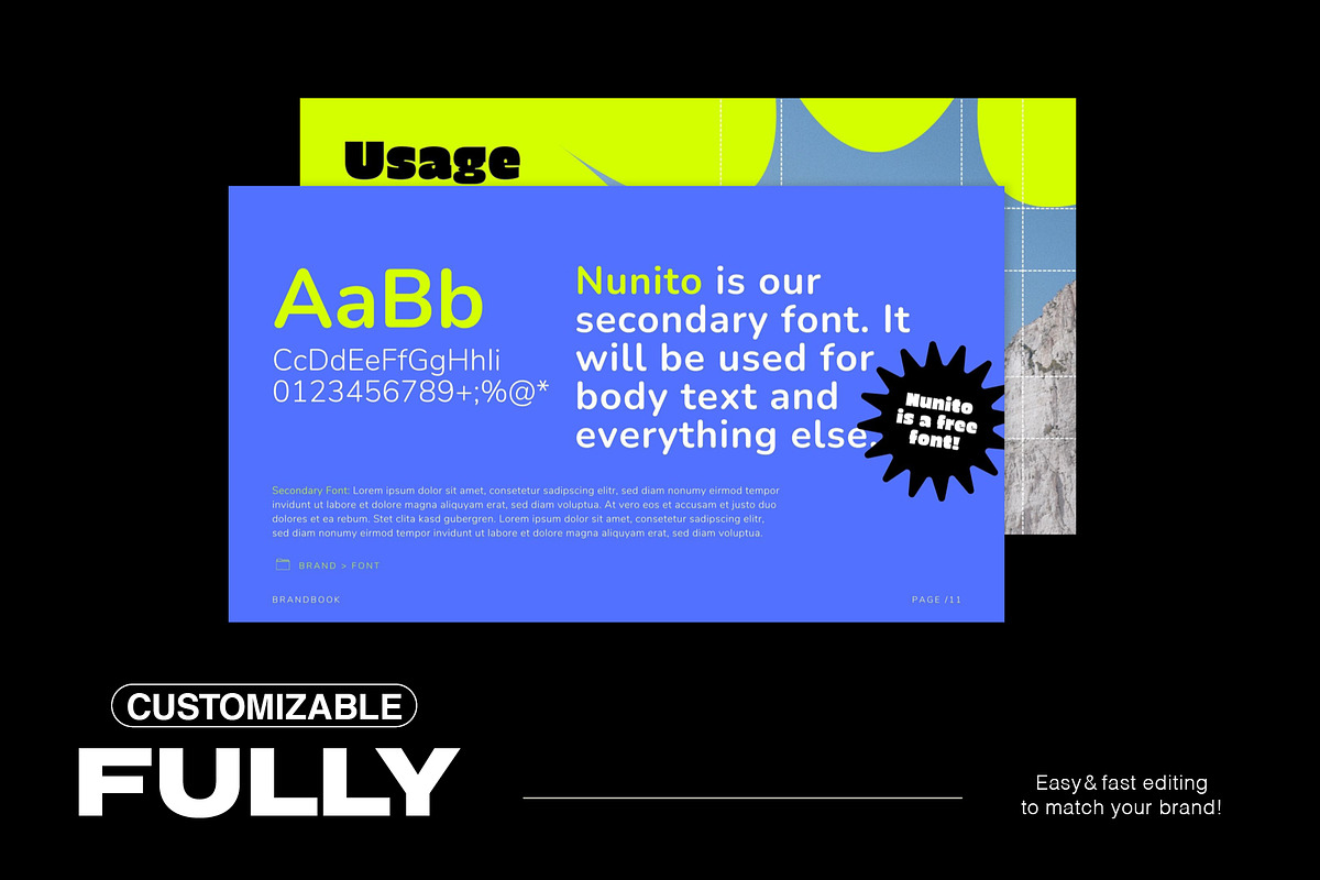 Branding Bundle Kit CANVA Bold, a Branding & Logo Template by Vermeulen Design Studio (Photo 5 of 5)