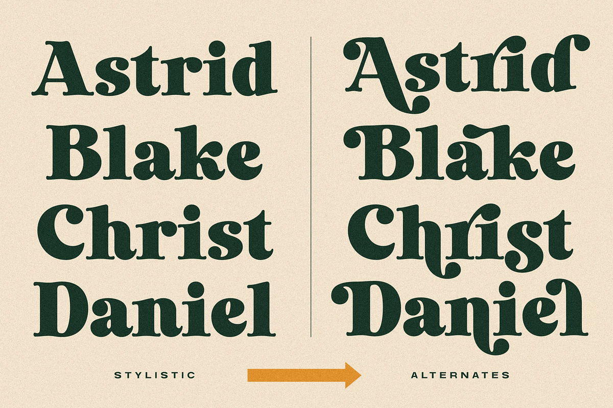 Laurens Soft Serif Display Font, a Serif Font by Letteralle Studios (Photo 9 of 10)