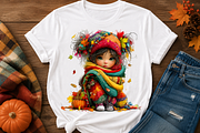 Whimsical Garden Friends Clipart Set, a Seasonal Illustration by CreationArt (Thumbnail 4 of 6)