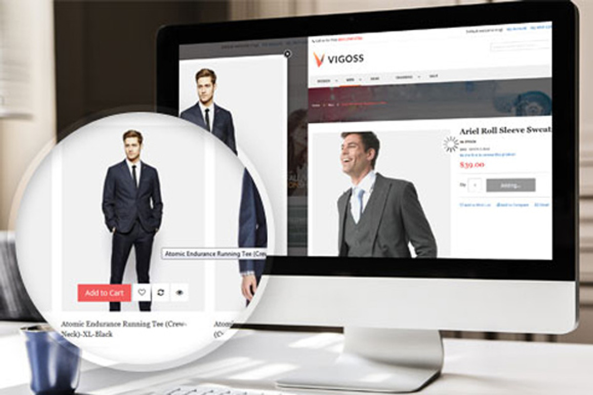 Magento 2 Vigoss theme, a Websites & App Template by Puzzthemes (Photo 2 of 4)