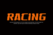 Semroad - Speed Car Font, a Sans Serif Font by QR Design Studio (Thumbnail 2 of 6)