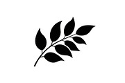 Botanical Leaf Silhouette Bundle, an Illustration by yasushie (Thumbnail 39 of 51)