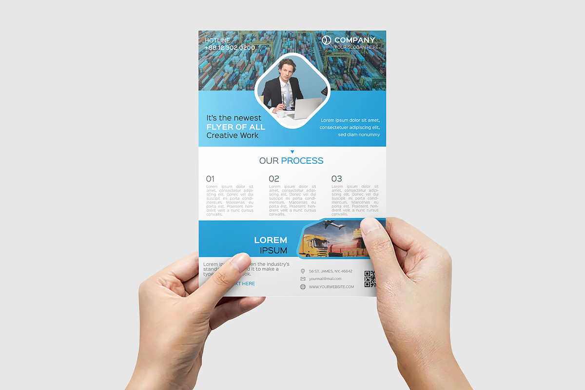 Corporate Flyer, a Flyer Template by ideaz_sabbir (Photo 4 of 11)