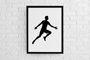 Jump People Silhouette SVG, a Person Illustration by newminddesign (Thumbnail 2 of 5)