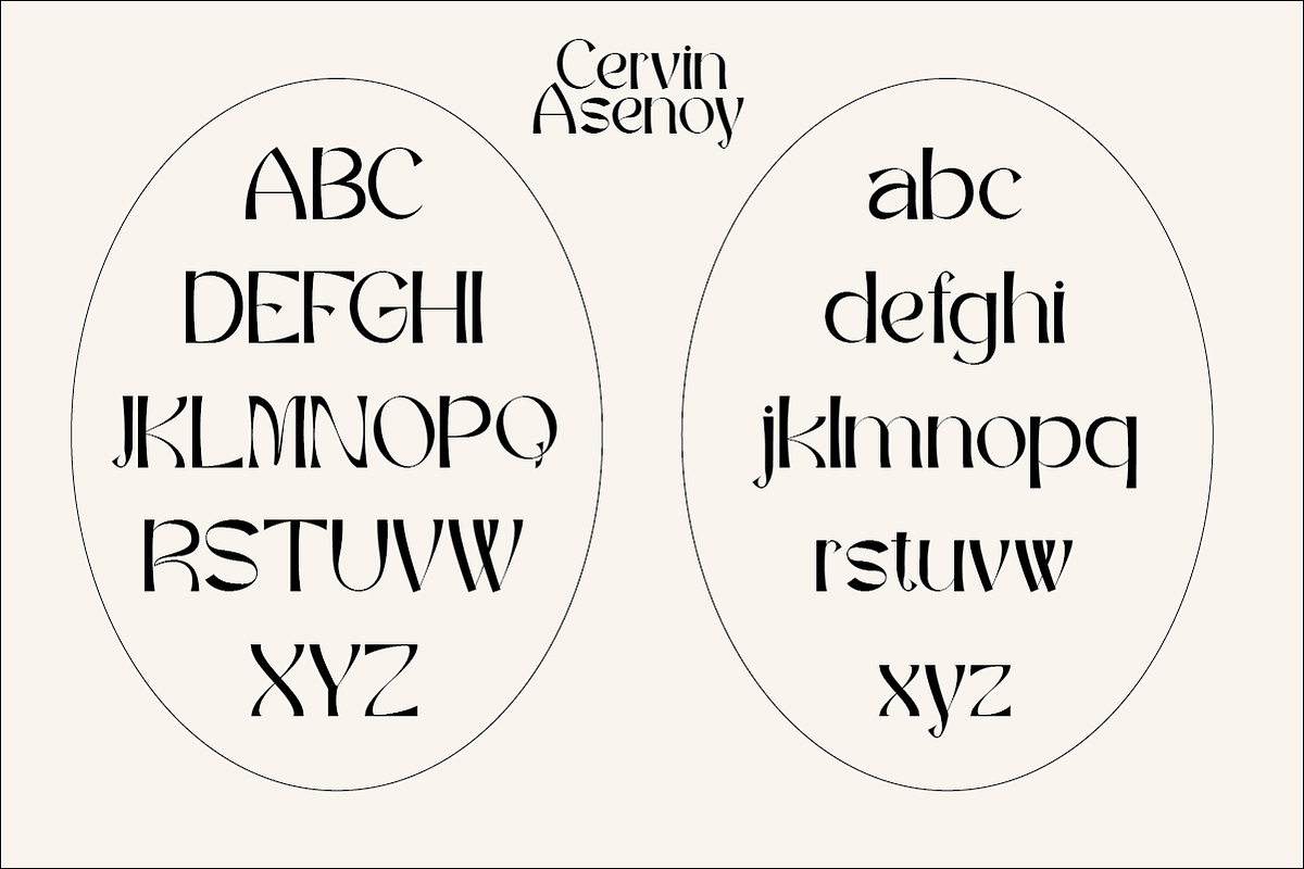 Cervin Asenoy, a Serif Font by Muksal Creative (Photo 7 of 7)
