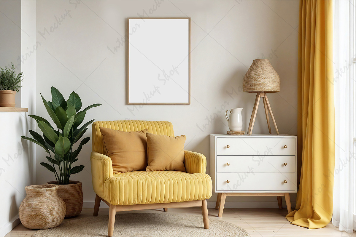 Frame Mockup Living Room - 404, a Product Mockup by Mockup Shop (Photo 2 of 2)