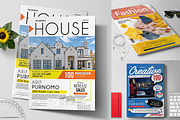 Magazine Cover Template, a Magazine Template by Aarley Kaiven (Thumbnail 1 of 4)