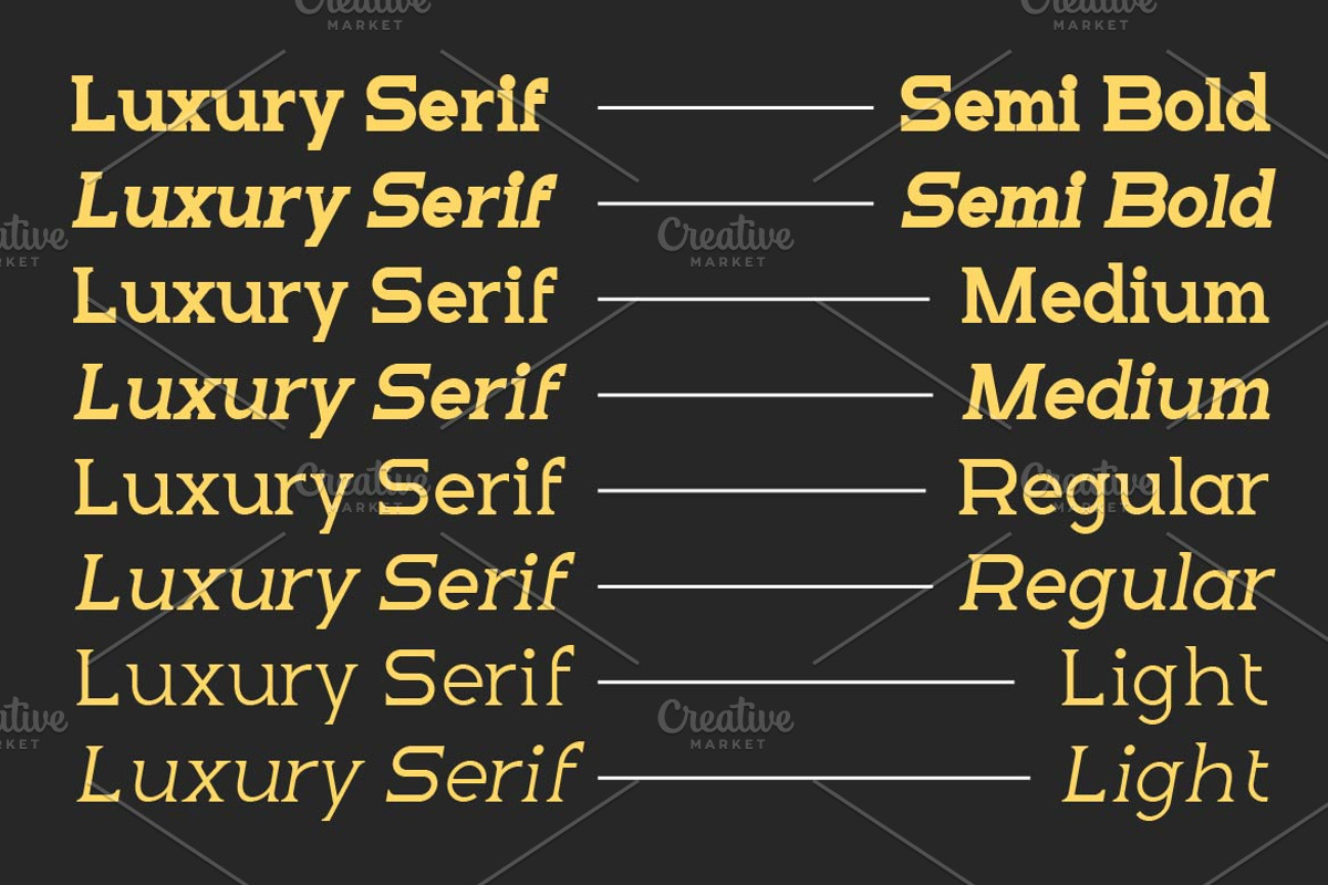 Harbourger Serif Font Family, a Serif Font by Artiveko (Photo 5 of 8)