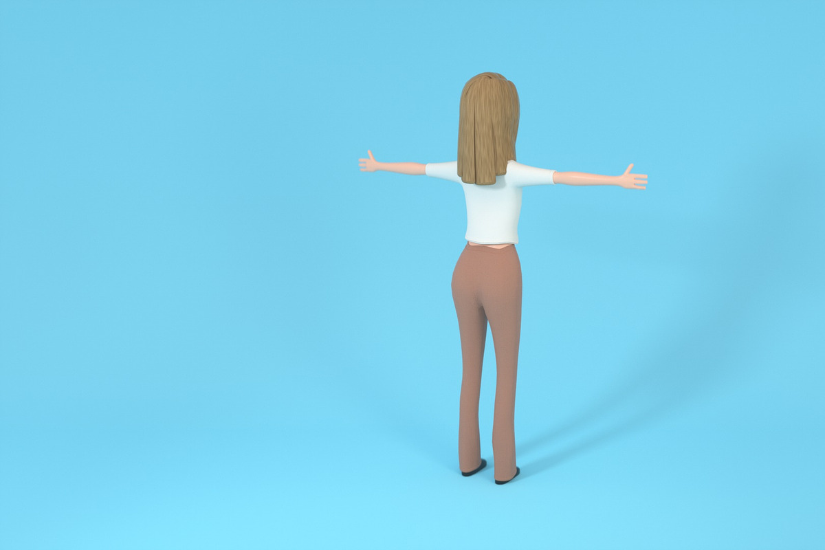 Female Character Lucy, a Characters & Person 3D Model by 3DTreatment (Photo 21 of 32)