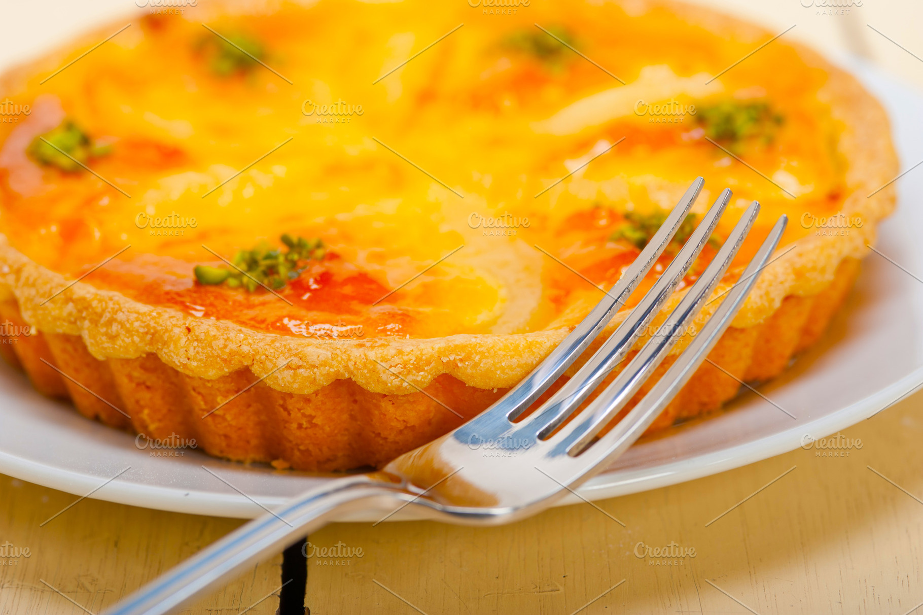 fresh pears pie dessert cake, a Food & Drink Photo by keko64
