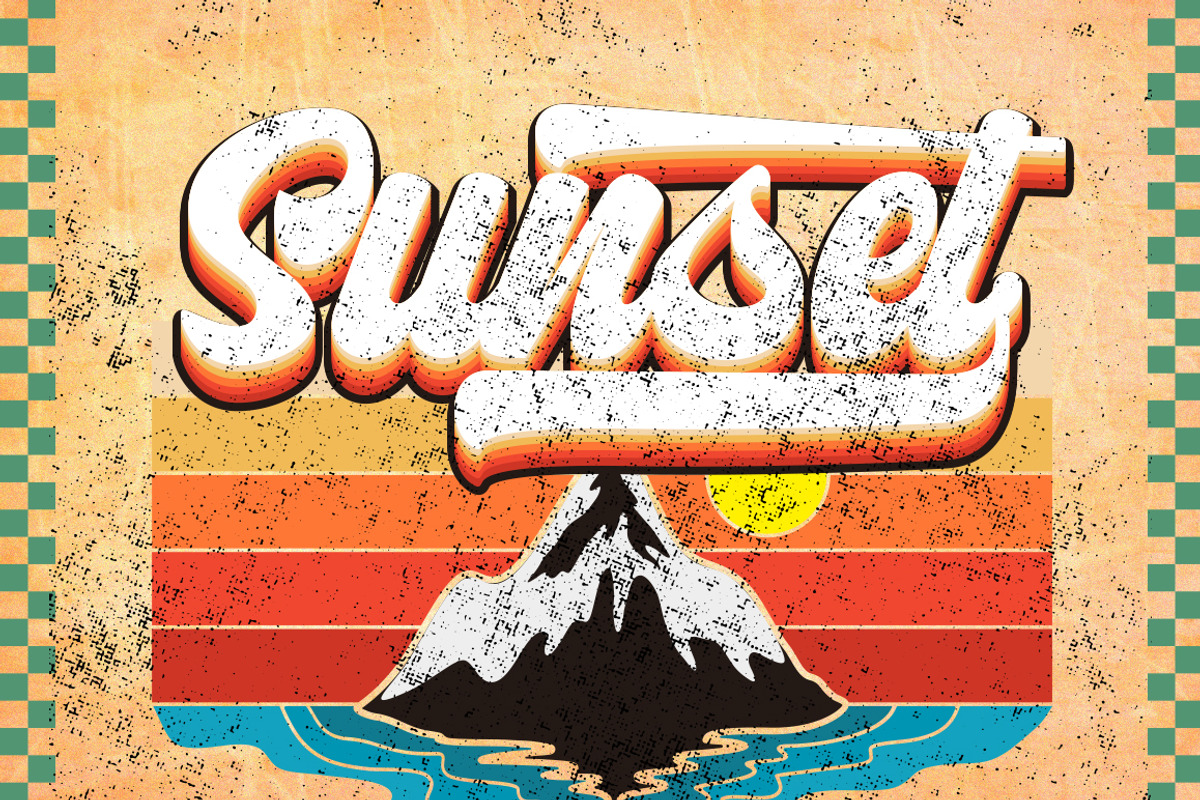 Letter Vintage, a Script Font by Letter Fresh (Photo 5 of 8)