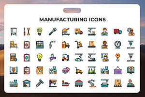 Manufacturing Icons, an Icon by Wencory