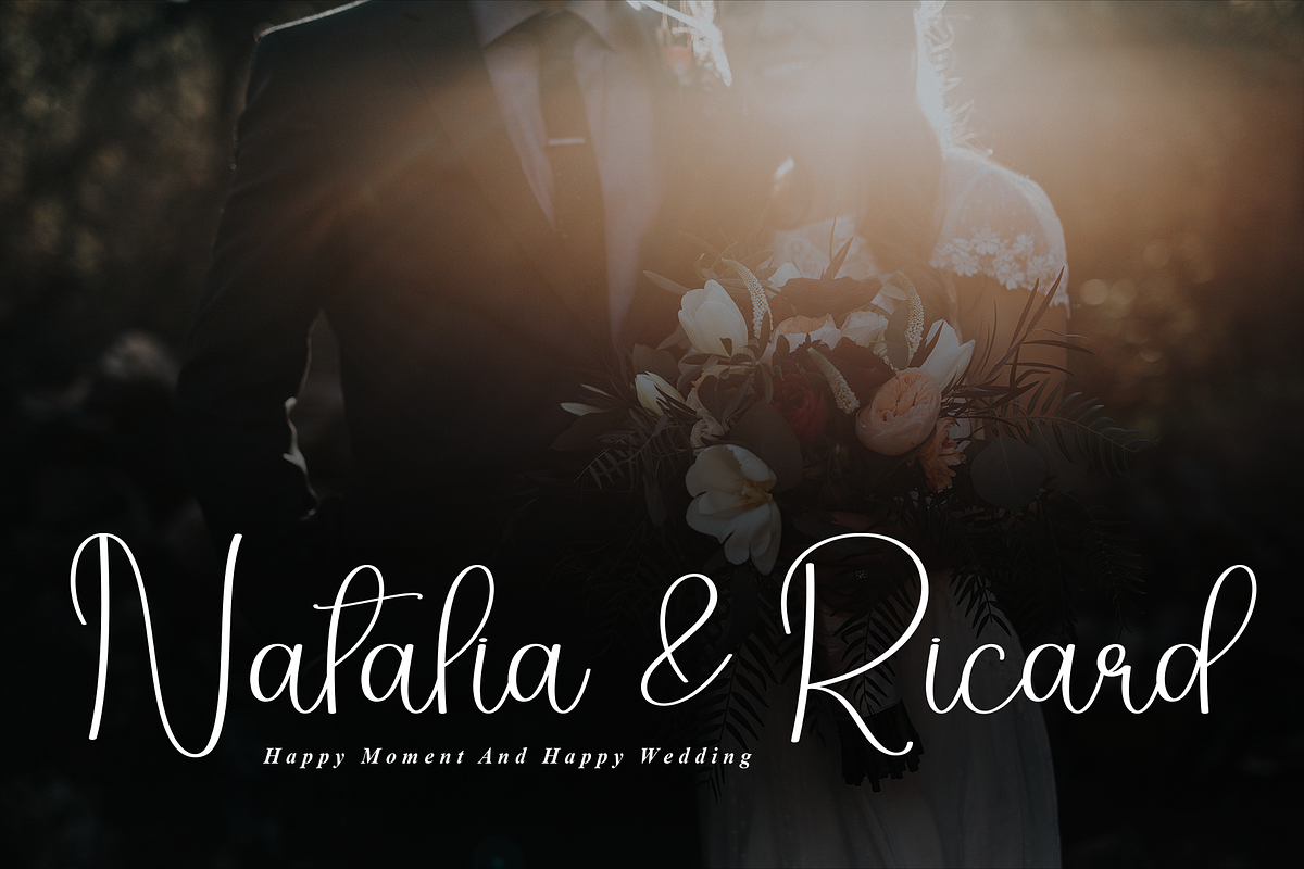 Night Christmas | Script Font, a Handwritten Font by Scratchones (Photo 2 of 8)