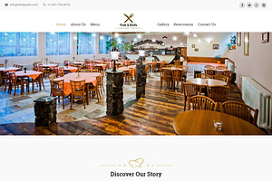 Fork Knife-Restaurant HTML Template