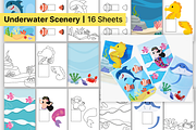 10 Summer Beach Art Activities, an Education Illustration by DRAWINART (Thumbnail 2 of 11)