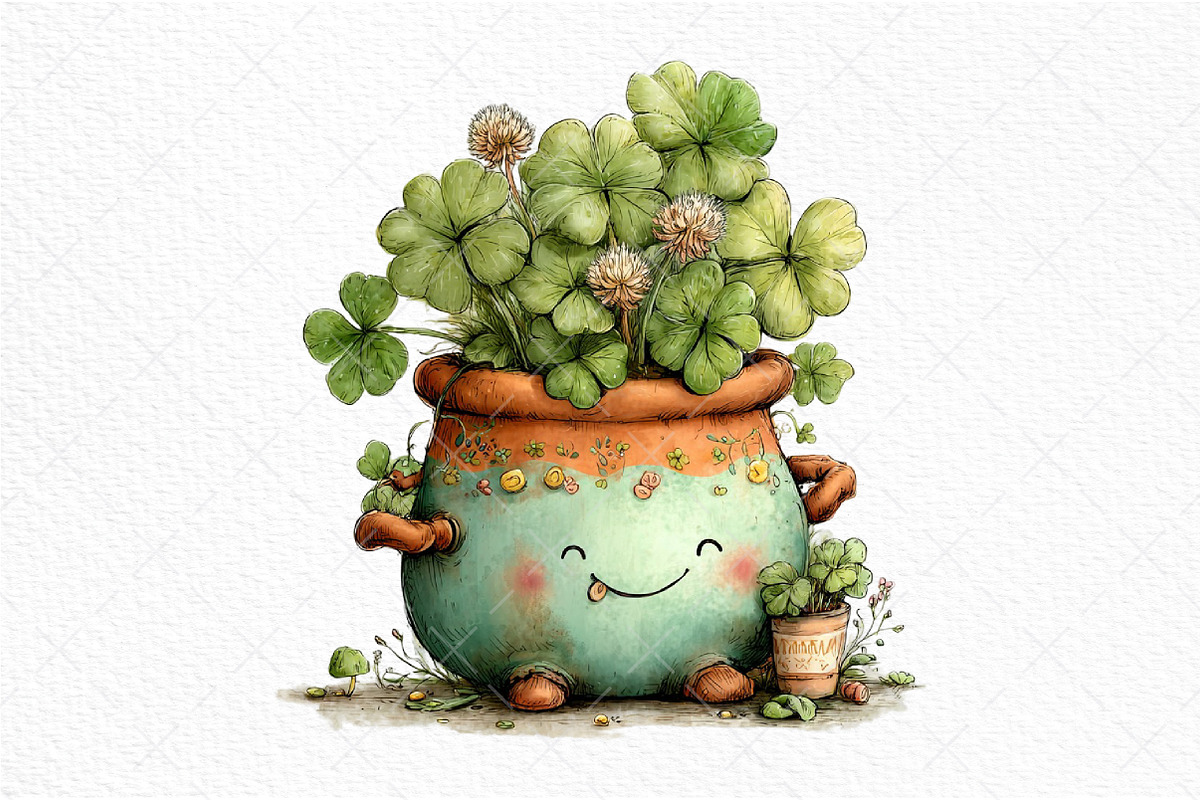 Whimsical St Patrick's Day Clipart, an Illustration by Craft Nest (Photo 10 of 11)