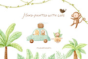 Safari Friends, adventures animals, an Animal Illustration by polikarpovaart (Thumbnail 24 of 24)
