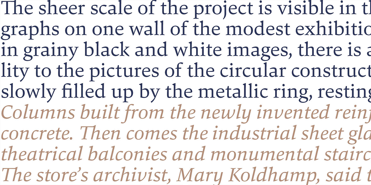 Carat, a Serif Font by Hoftype (Photo 4 of 6)