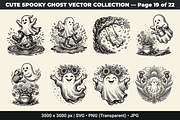 Cute Ghost SVG Bundle Vol - 01, an Object Graphic by XPERTDESIGNER (Thumbnail 9 of 21)