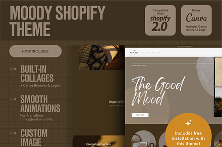 Moody | Shopify Moody Boho Theme